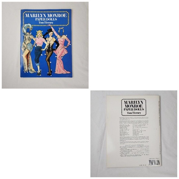 Lot of Vintage Paper Doll Books Full Color Marilyn Monroe Daisy Buchanan Flapper - Picture 2 of 7
